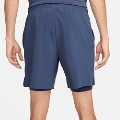 NikeCourt Slam Men's Dri-FIT Tennis Shorts - Thunder Blue - FD5284-437