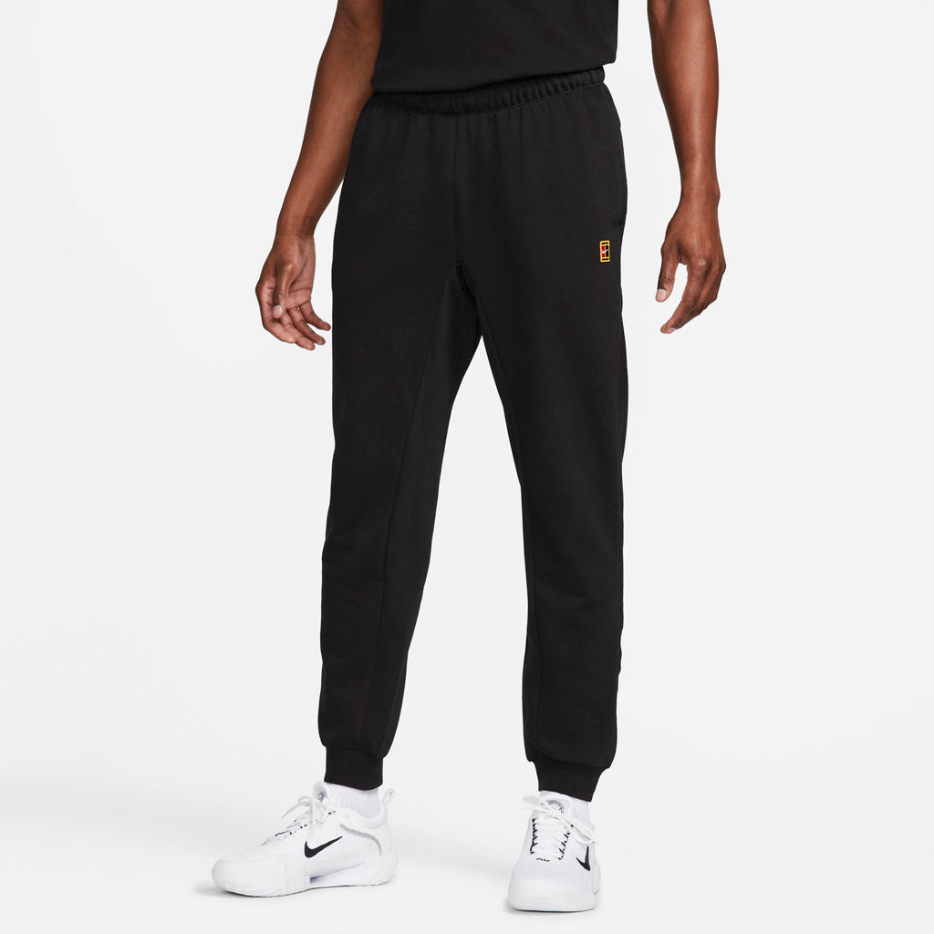 NikeCourt Heritage Men's French Terry Tennis Pants - Black - DQ4587-010