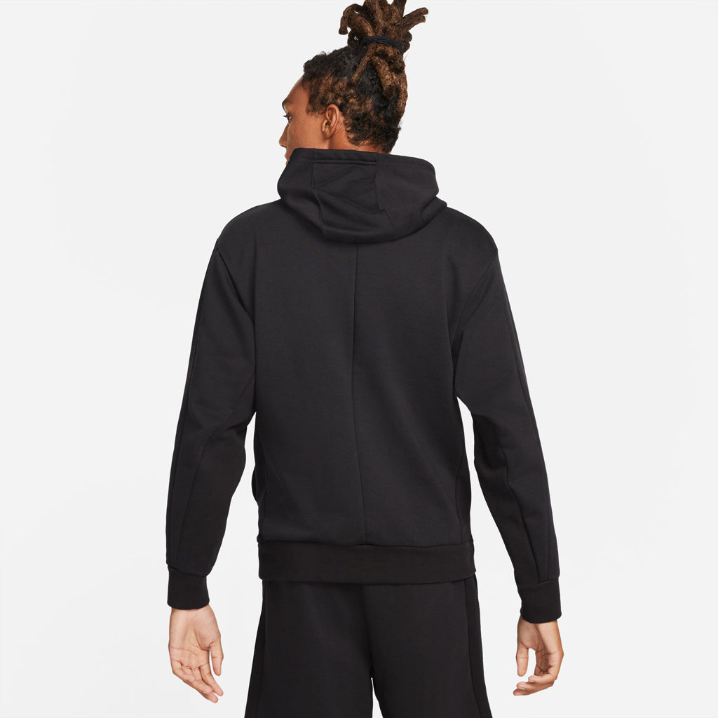 NikeCourt Men's Fleece Tennis Hoodie - Black - DA5711-010