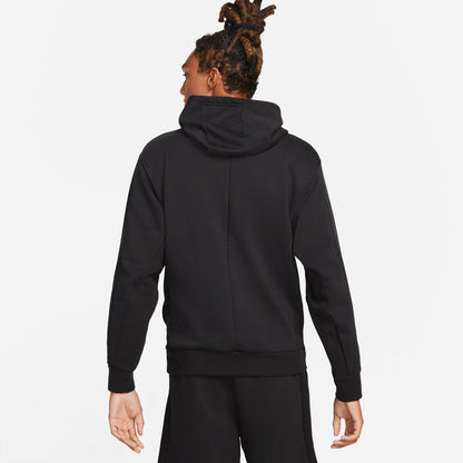 NikeCourt Men's Fleece Tennis Hoodie - Black - DA5711-010
