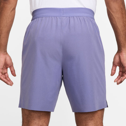 NikeCourt Advantage Men's Dri-FIT 8" Tennis Shorts - Dusty Amethyst - FZ9322-527