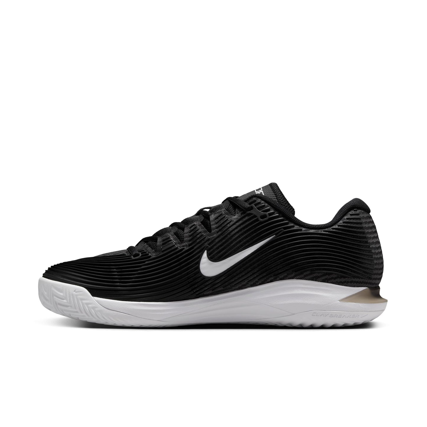 Nike Men's Clay Court Nike Vapor 12 - Black/White-Dk Smoke Grey - HQ6026-001