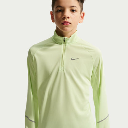 Nike Kids Dri-FIT Miler Half Zip Top - Lime - IF2426-360