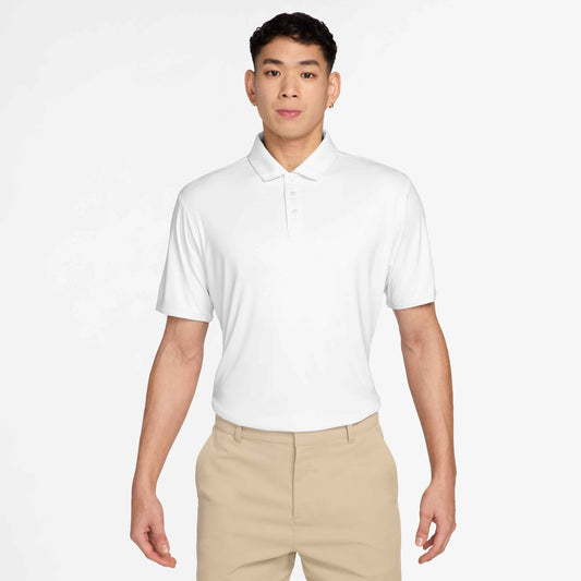 Nike Men's Dri-FIT Par Polo Short Sleeve Tonal - White - IQ7023-100