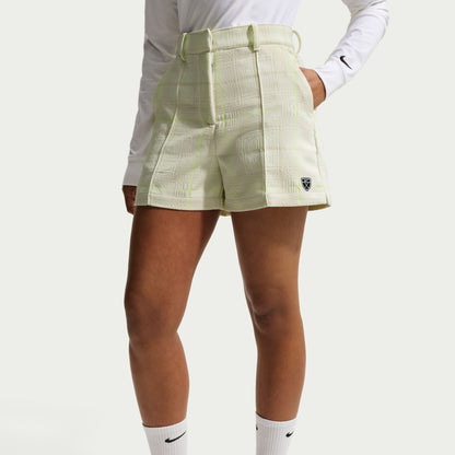 Nike Women's Tartan Short - Sail/Black - IQ9450-133
