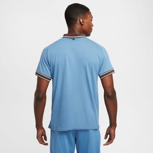 NikeCourt Heritage Men's Tennis Polo - Aegean Storm - FQ2101-429