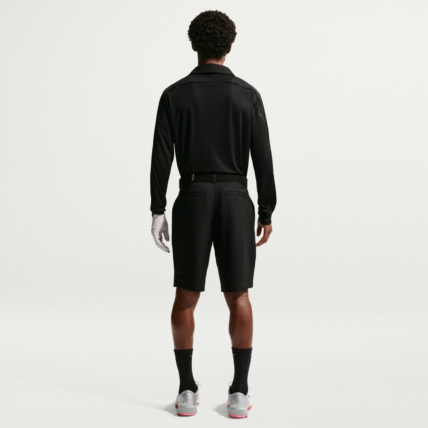 Nike Men's Dri-FIT Par Polo Long Sleeve - Black - IQ7062-010