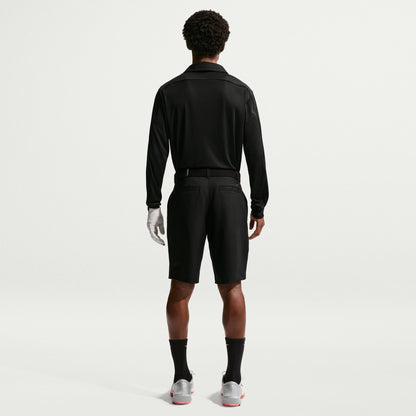 Nike Men's Dri-FIT Par Polo Long Sleeve - Black - IQ7062-010