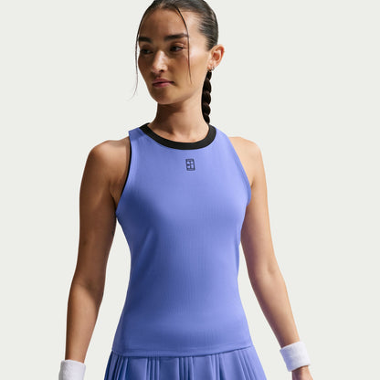 NikeCourt Advantage Women's Dri-FIT Tennis Tank Top - Sapphire - FZ6657-570