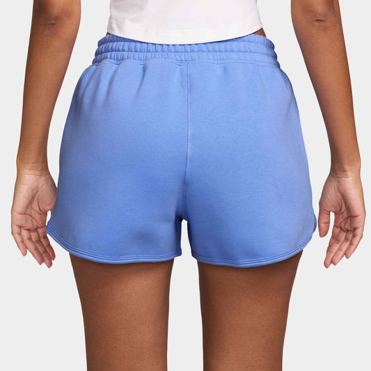 NikeCourt Heritage Women's Mid-Rise Fleece Tennis Shorts - Royal Pulse - HJ8990-494