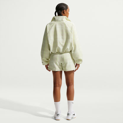 Nike Women's Tartan Jacket - Sail/Black - IQ9446-133