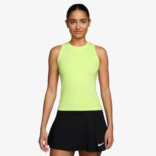 NikeCourt Advantage Women's Dri-FIT Tennis Tank Top - Lemon Twist - FZ6657-736