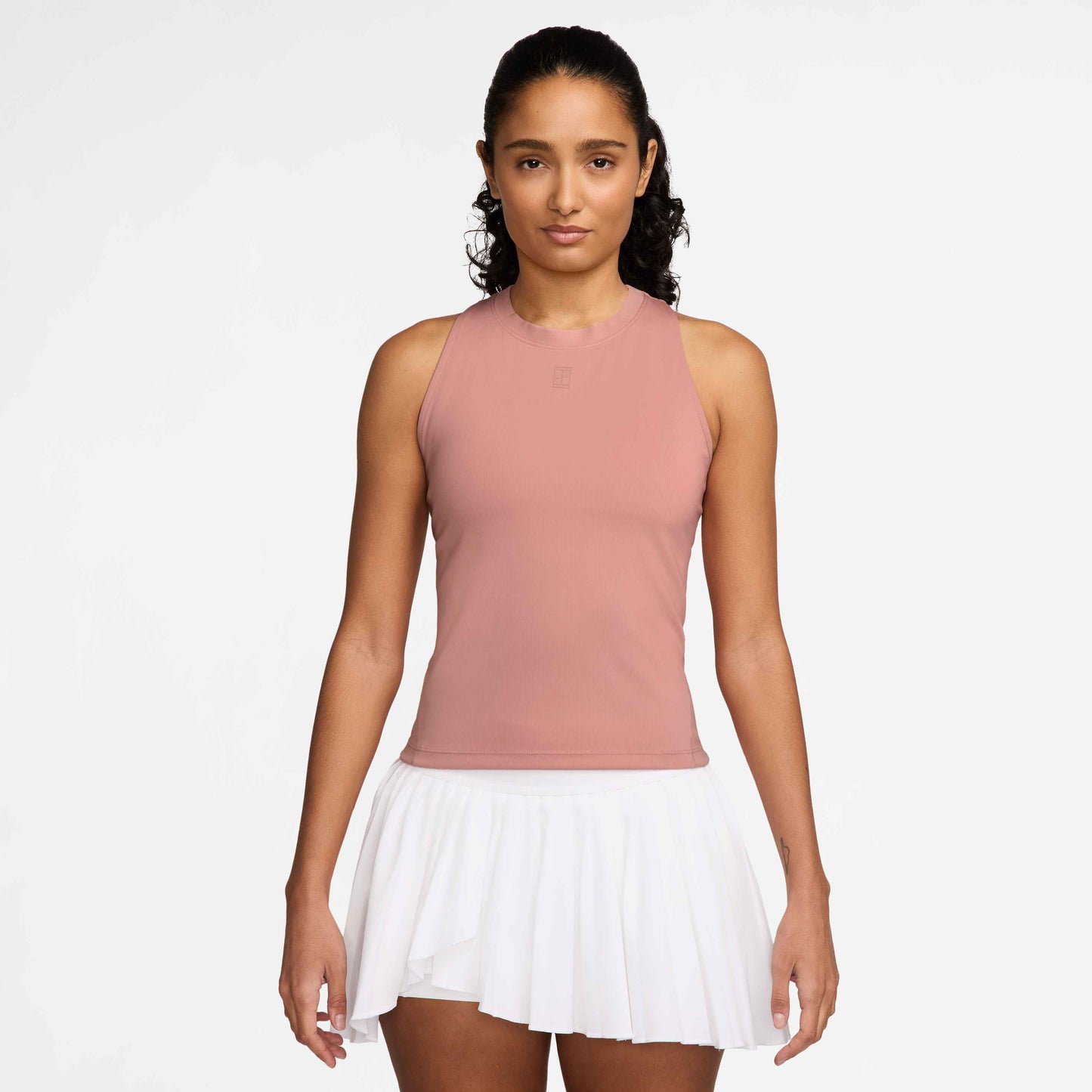 NikeCourt Advantage Women's Dri-FIT Tennis Tank Top - Red Stardust Red Stardust - FZ6657-618