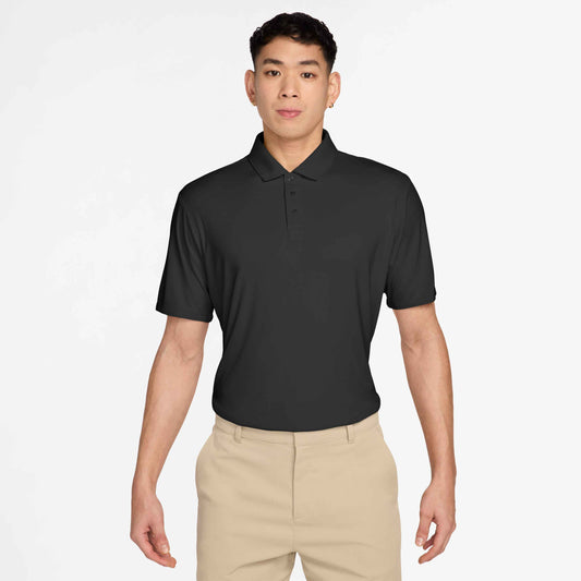 Nike Men's Dri-FIT Par Polo Short Sleeve Tonal - Black - IQ7023-010