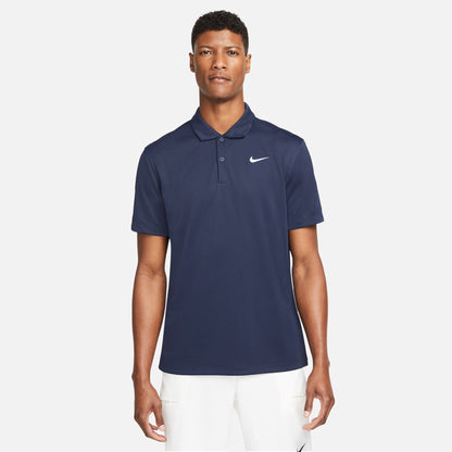 NikeCourt Dri-FIT Men's Tennis Polo - Obsidian - DH0857-451