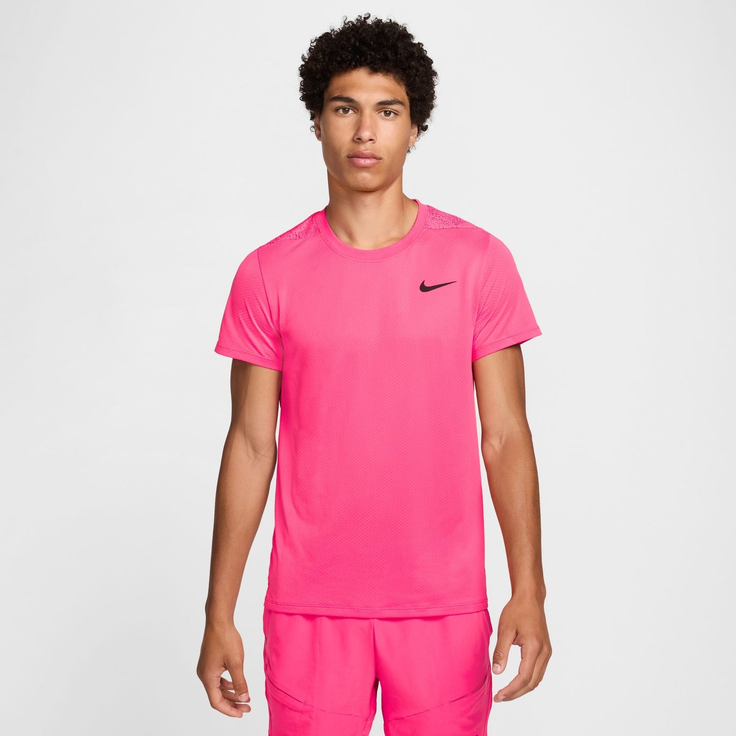 NikeCourt Slam Men's Dri-FIT Tennis Top - Hot Pink - FQ2018-629