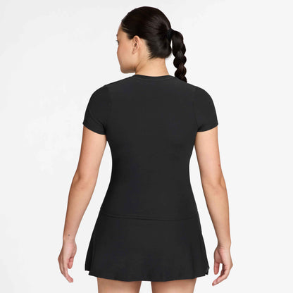 Nike Women's Dri-FIT Victory Short Sleeve Top - Black - IB3776-010