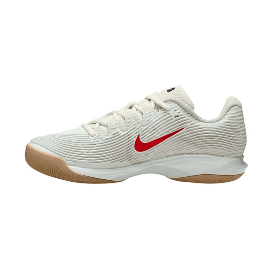 Nike Vapor 12 Women's Hard Court Tennis Shoes - Summit White Binary Blue-Phantom - FV5554-101