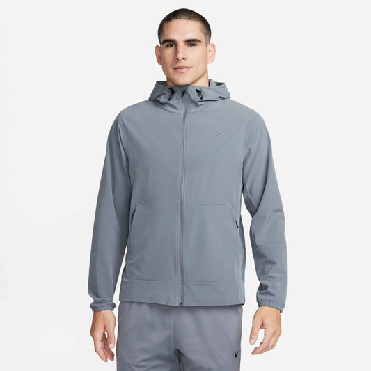 Nike Unlimited Men's Repel Hooded Versatile Jacket - Smoke Grey Black Smoke Grey - FB7551-084