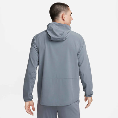 Nike Unlimited Men's Repel Hooded Versatile Jacket - Smoke Grey Black Smoke Grey - FB7551-084