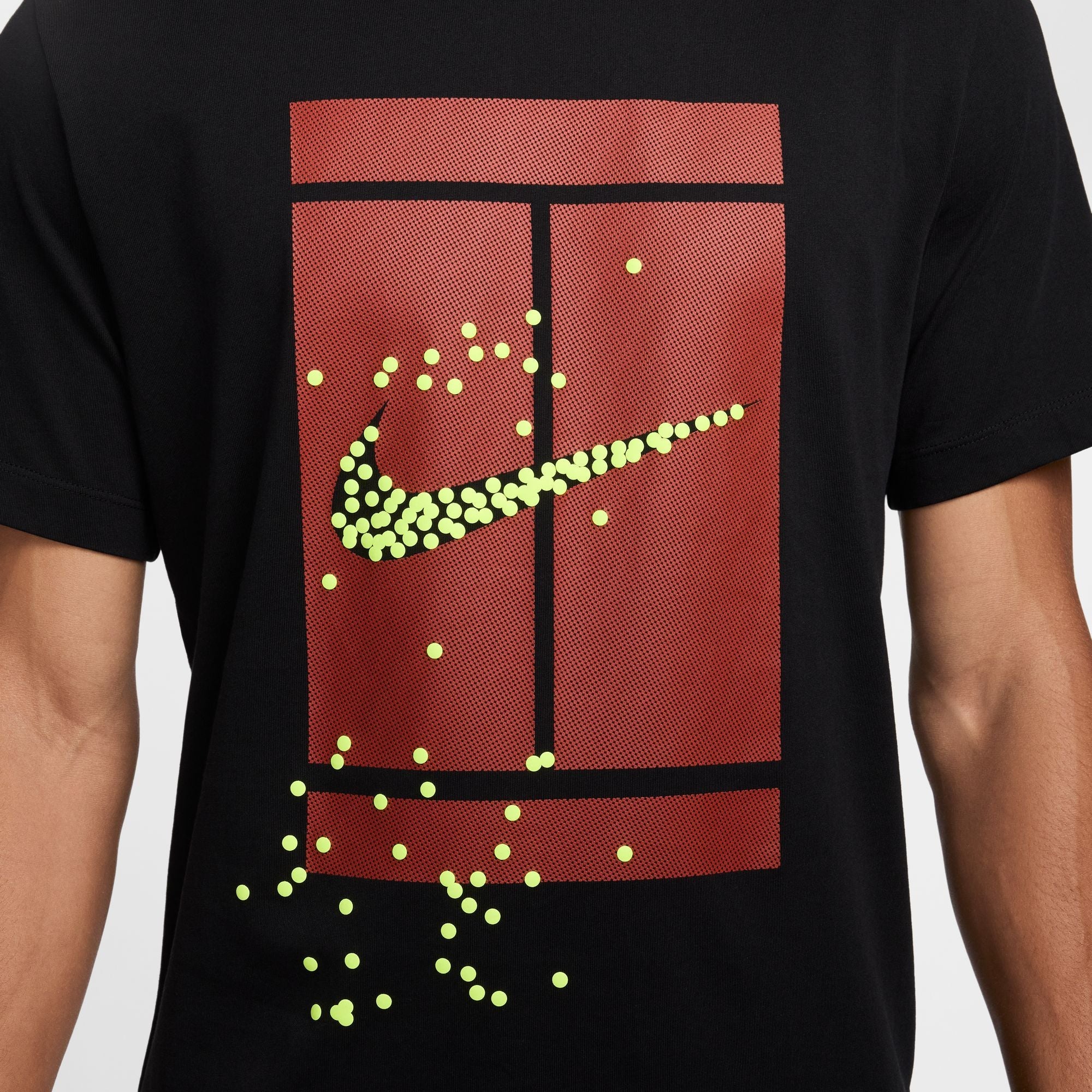 NikeCourt Men's Tennis T-Shirt - Black - FZ8107-010 – TCC Pro Shop