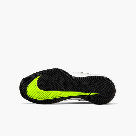Nike Kids Hard Court Nikecourt Jr. Vapor X - White/Black-Volt - AR8851-101