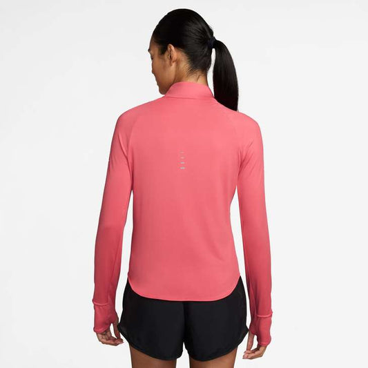 Nike Women's Swift Dri-FIT UV Half Zip Top - Sea Coral - HQ0499-897