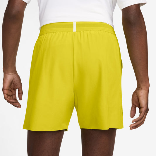 NikeCourt Slam Men's Dri-FIT Tennis Shorts - Spring 2025 - High Voltage High Voltage Medium Ash - FZ6899-344