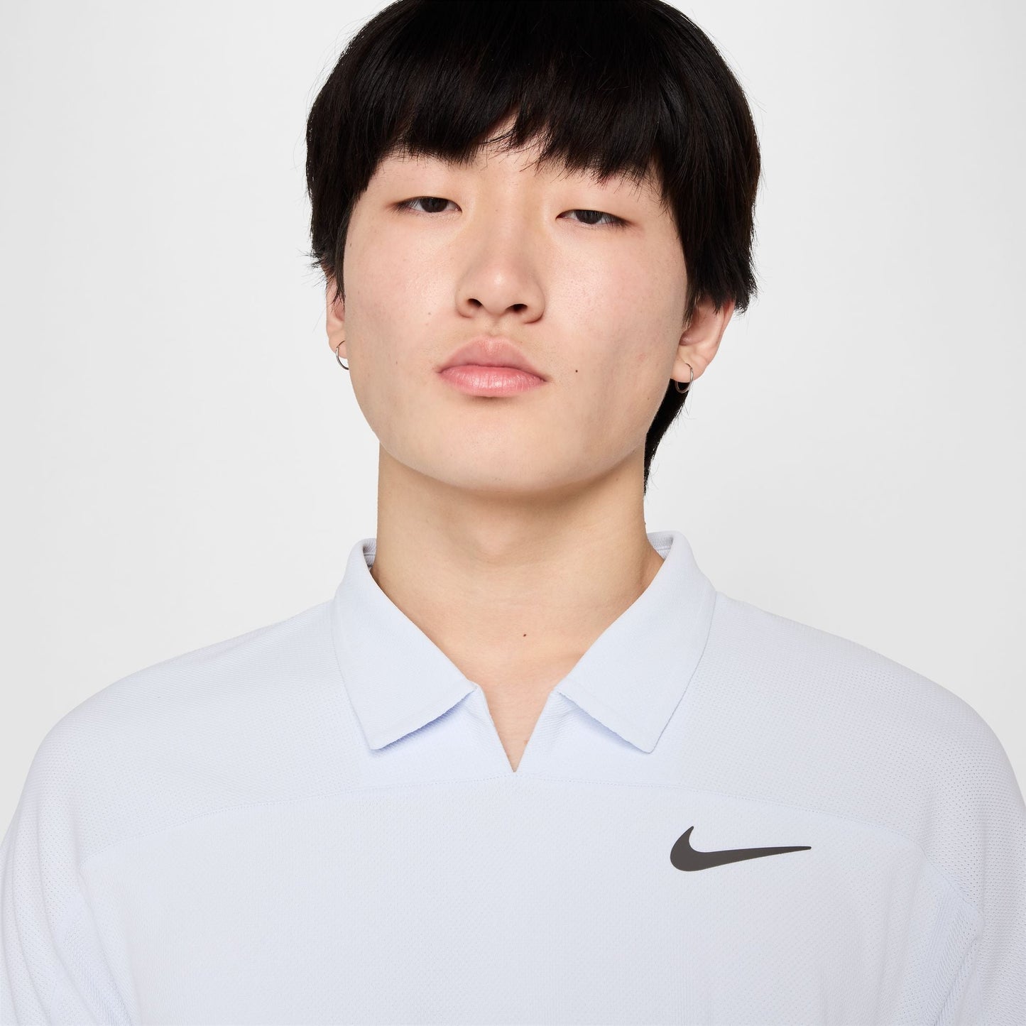 NikeCourt Slam Polo - Spring 2025 - Football Grey Medium Ash - FZ6850-085