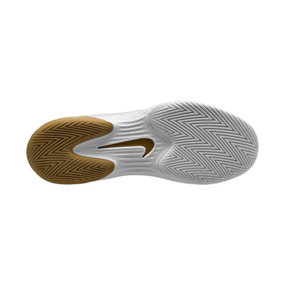 Nike Men's Hard Court Nike Vapor 12 Hypersmash - White/Gold - HV1488-100