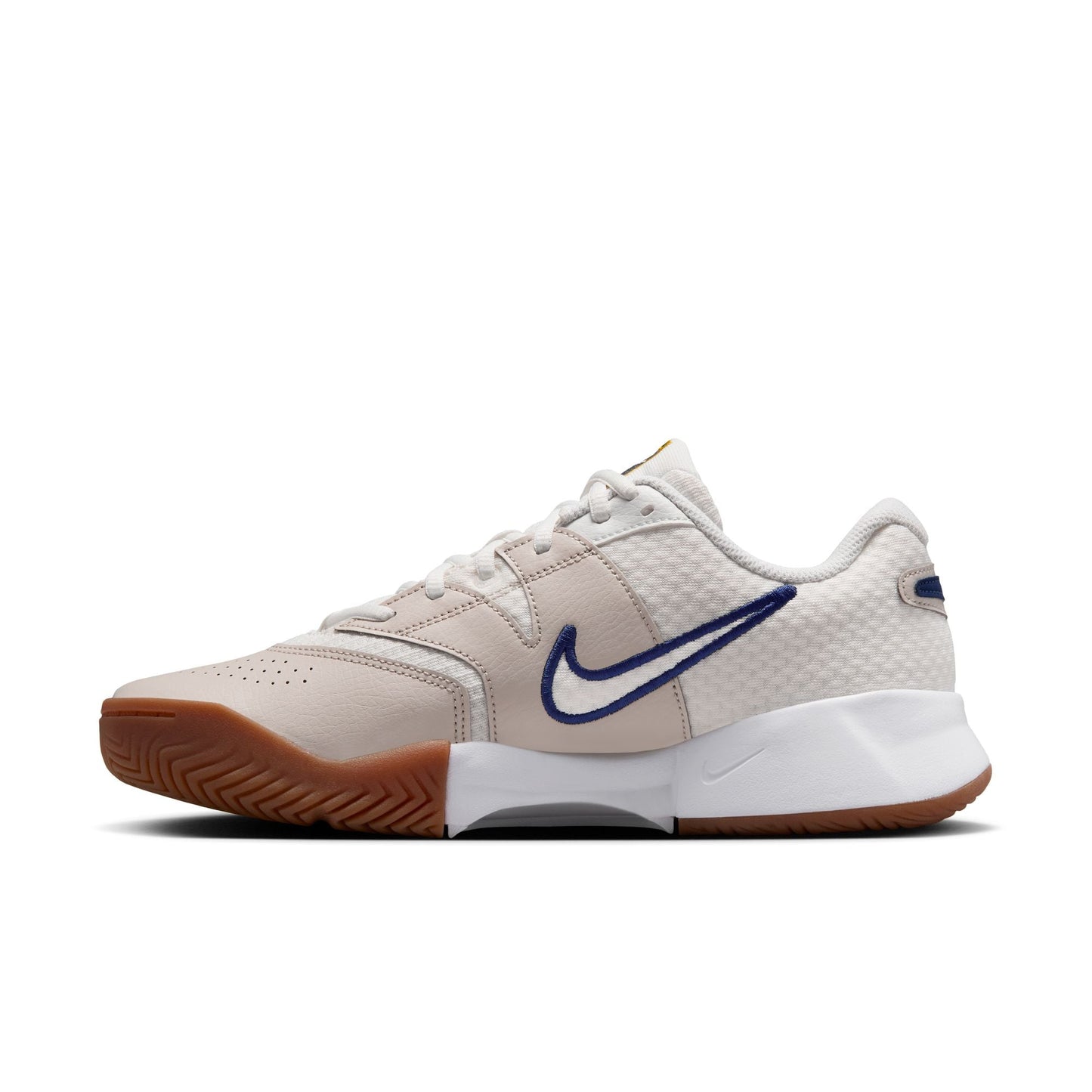 NikeCourt Vapor Lite 4 Womens' Hard Court Tennis Shoes - Summit White Binary Blue-Light Bone - FD6575-102