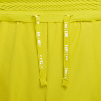 NikeCourt Slam Men's Dri-FIT Tennis Shorts - Spring 2025 - High Voltage High Voltage Medium Ash - FZ6899-344
