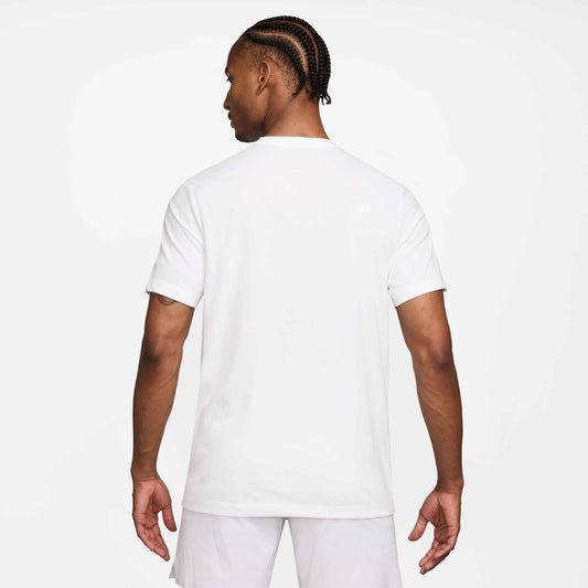 Nike Men's NikeCourt Dri-FIT Tee Court Ho25 - White - HV1788-100