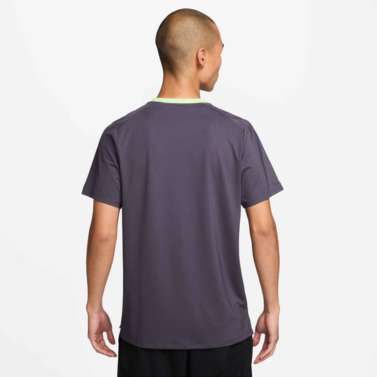Nike Men's NikeCourt Dri-FIT Advantage Top - Dark Raisin - FZ6910-573