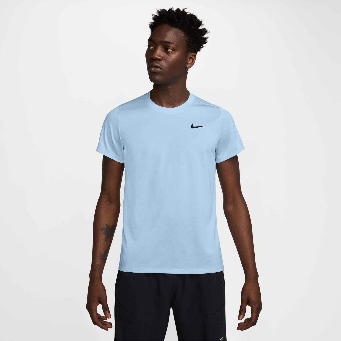 Nike Men's NikeCourt Dry Victory Top - Celestine Blue - FZ6921-441