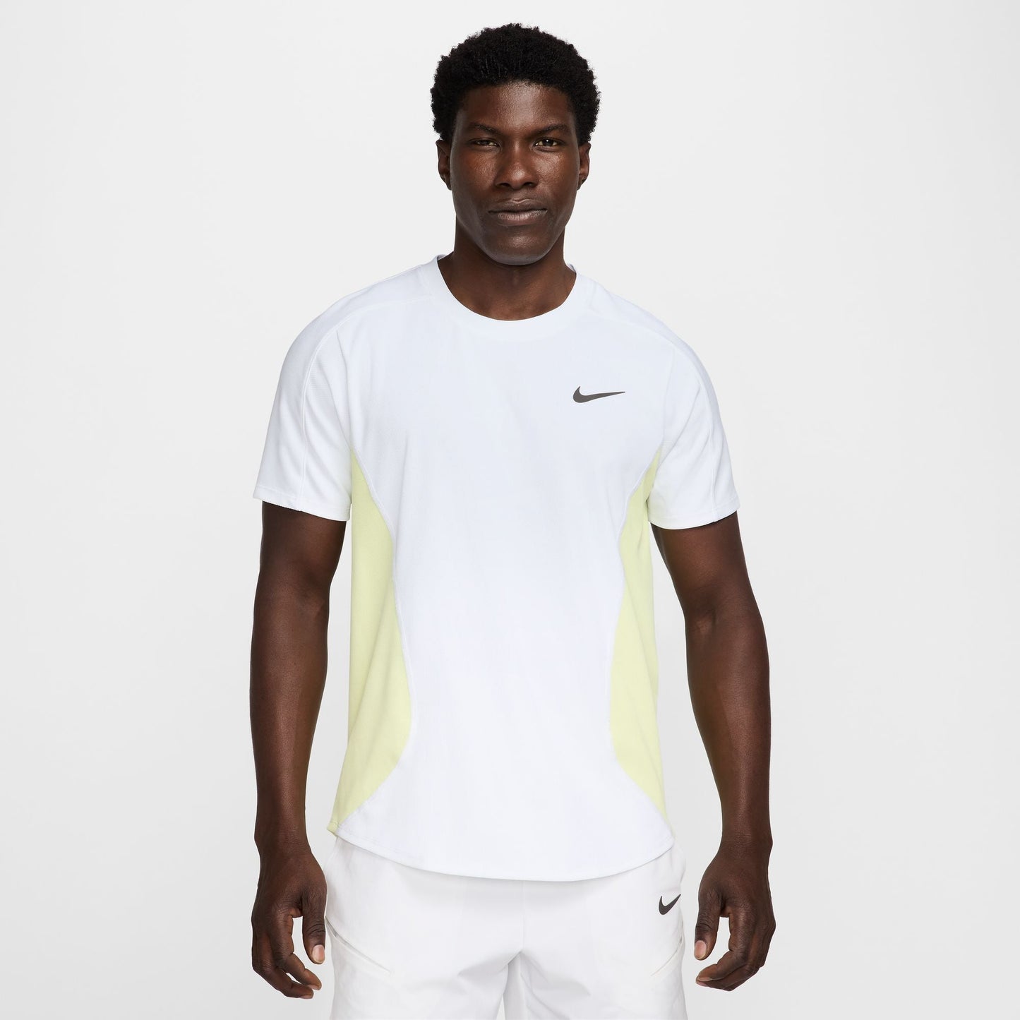 NikeCourt Slam Men's Dri-FIT Tennis Top - White - FZ6857-100