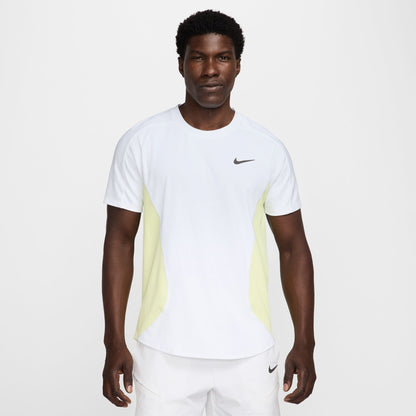 NikeCourt Slam Men's Dri-FIT Tennis Top - White - FZ6857-100