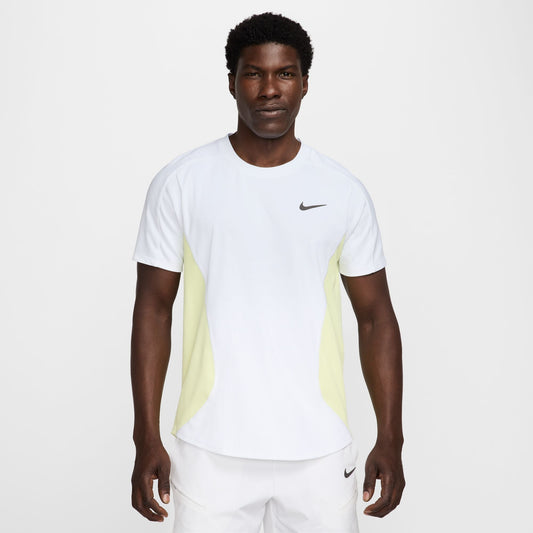 NikeCourt Slam Men's Dri-FIT Tennis Top - White - FZ6857-100