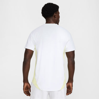NikeCourt Slam Men's Dri-FIT Tennis Top - White - FZ6857-100
