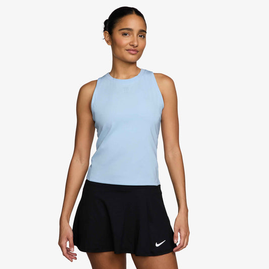 NikeCourt Advantage Women's Dri-FIT Tennis Tank Top - Celestine Blue - FZ6657-441
