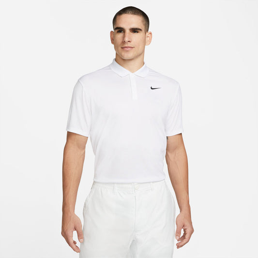Nike Men's NikeCourt Dri-FIT Polo - Spring 2026 - White - DD8372-100