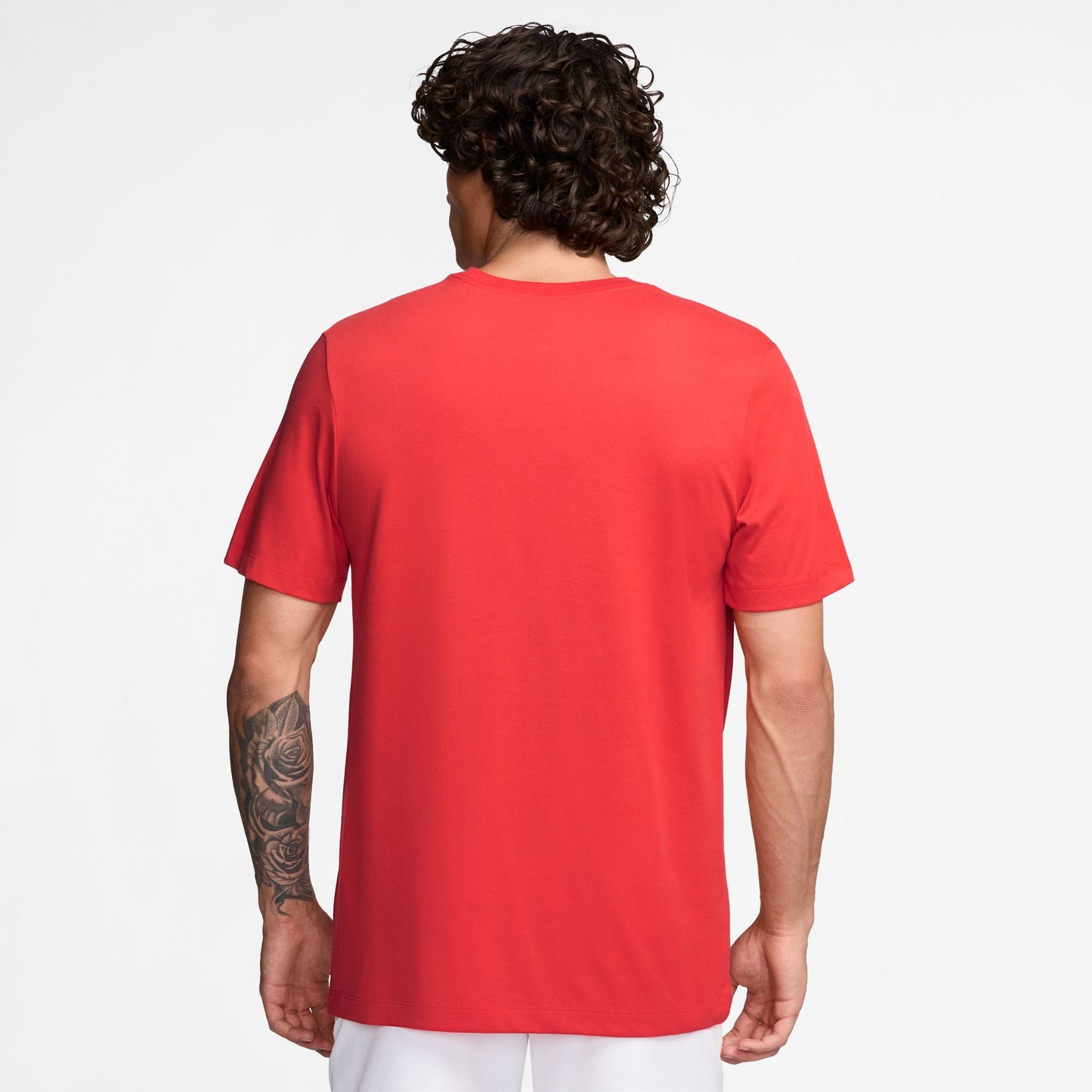 Nike Men's NikeCourt Dri-FIT Tee Court - Light Crimson - HJ3470-696