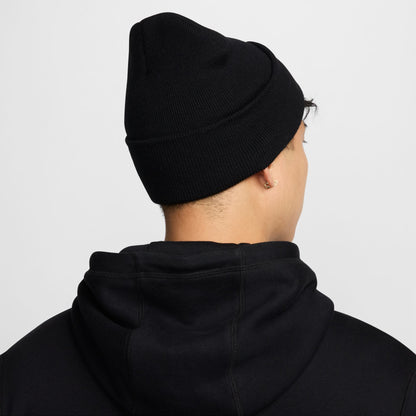 Nike Unisex Peak Beanie Swoosh F24 L - Black - HF0187-010
