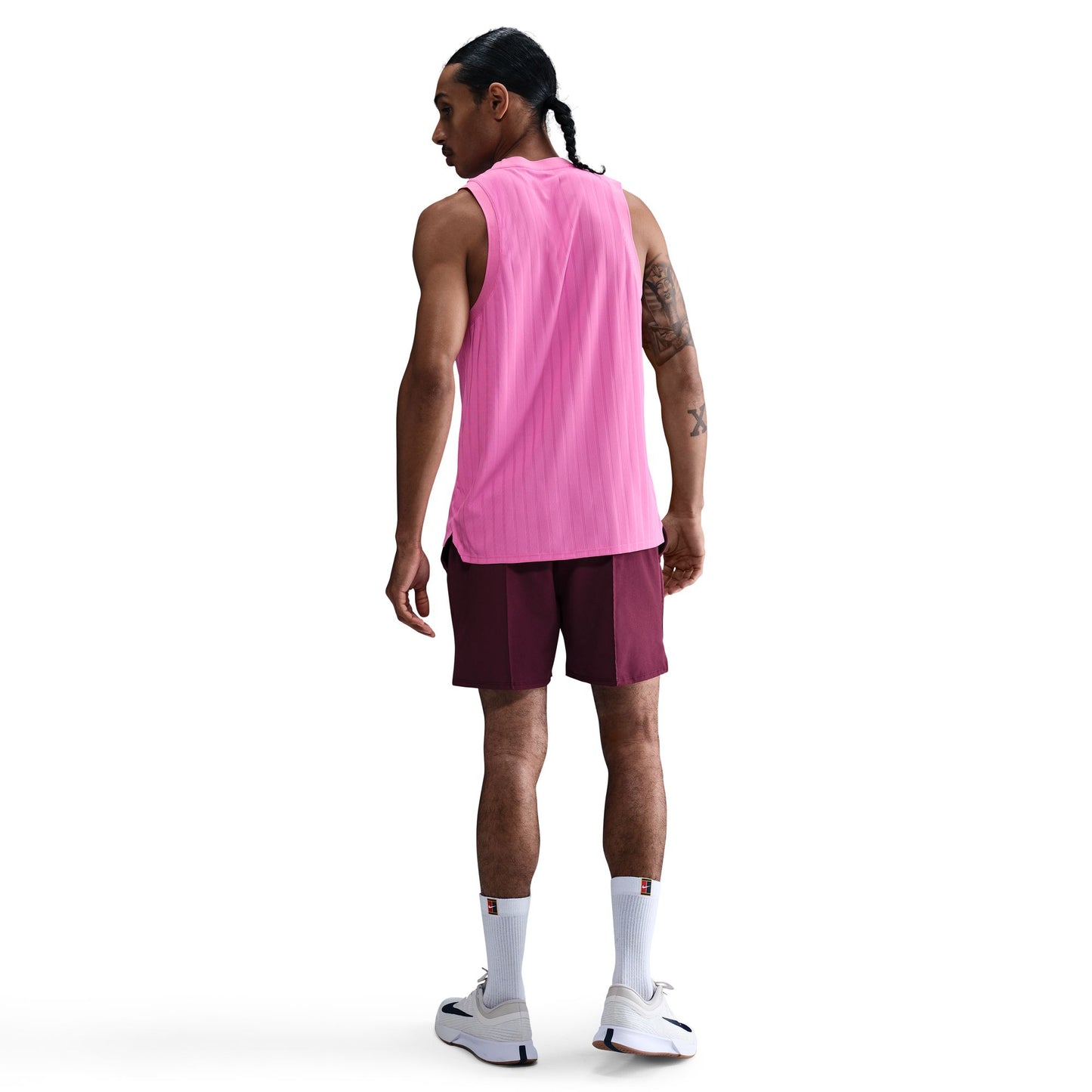 Nike Men's NikeCourt Dri-FIT Advantage Slam Tank New York - Playful Pink - HM6724-675