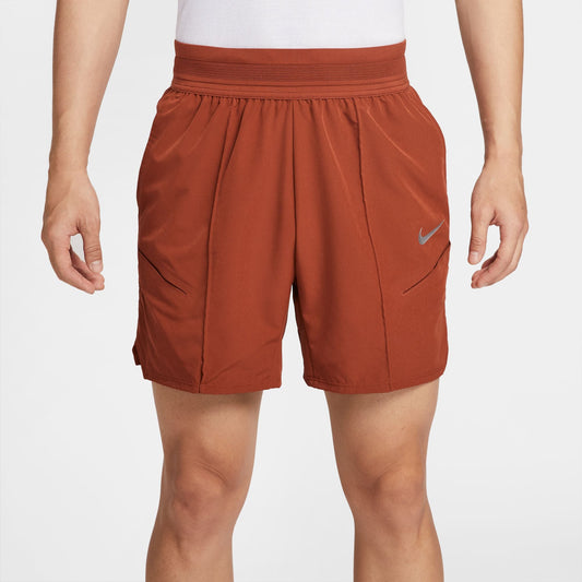 Nike Men's NikeCourt Dri-FIT Slam Short New York - Rugged Orange - HM6740-832