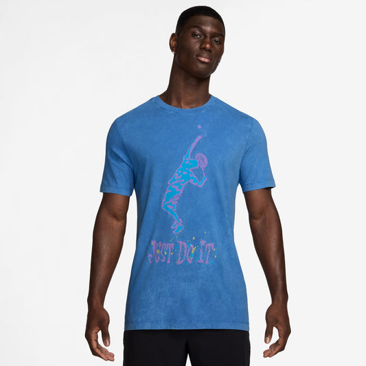 NikeCourt Men's Tennis T-Shirt - Spring 2025 - Blue - HQ0790-402