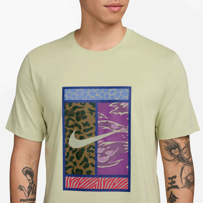 Nike Men's NikeCourt Dri-FIT Tee Court - Olive - HV1715-371