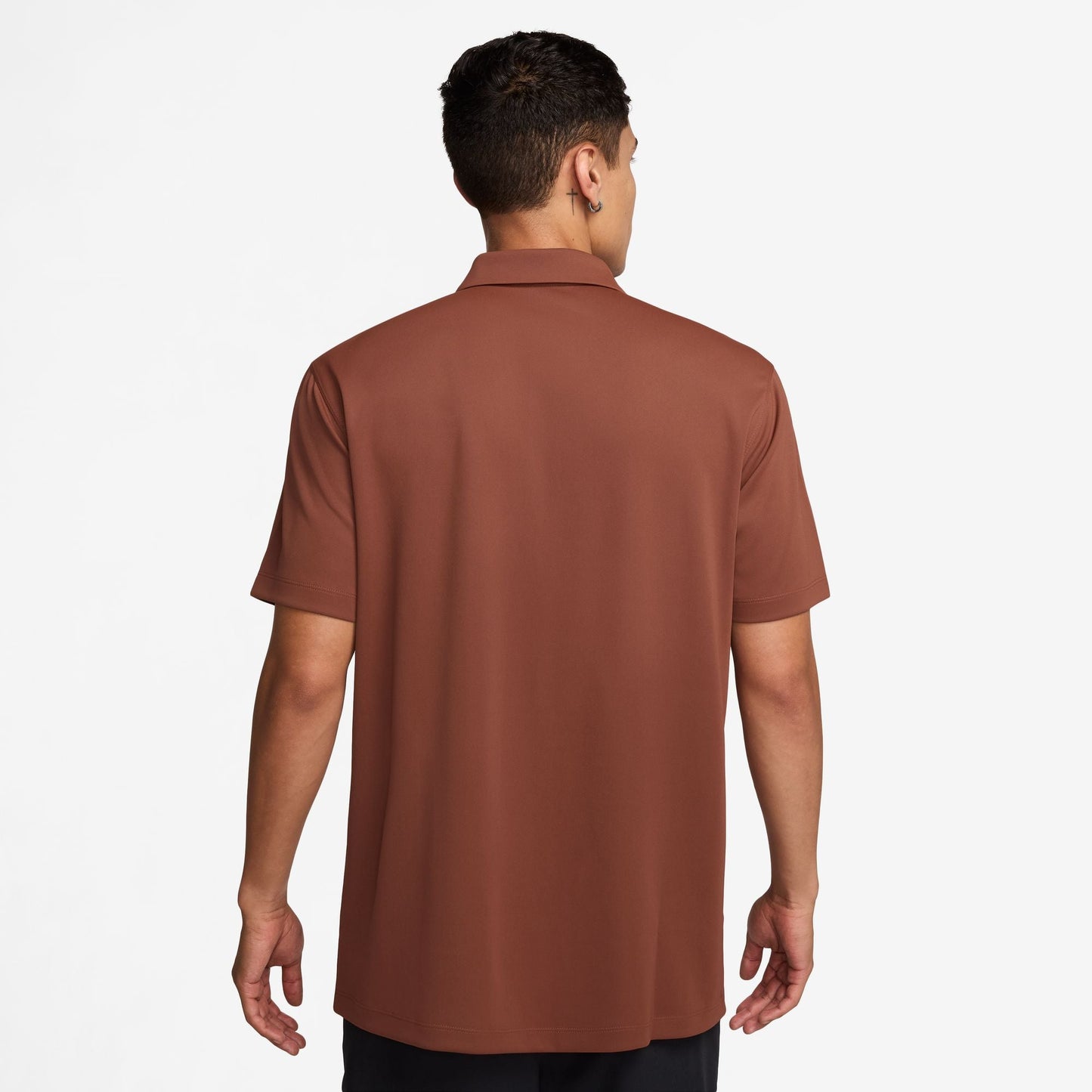 Nike Men's NikeCourt Dri-FIT Polo Solid - Brown - DH0857-662