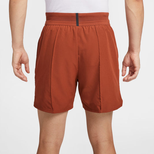 Nike Men's NikeCourt Dri-FIT Slam Short New York - Rugged Orange - HM6740-832