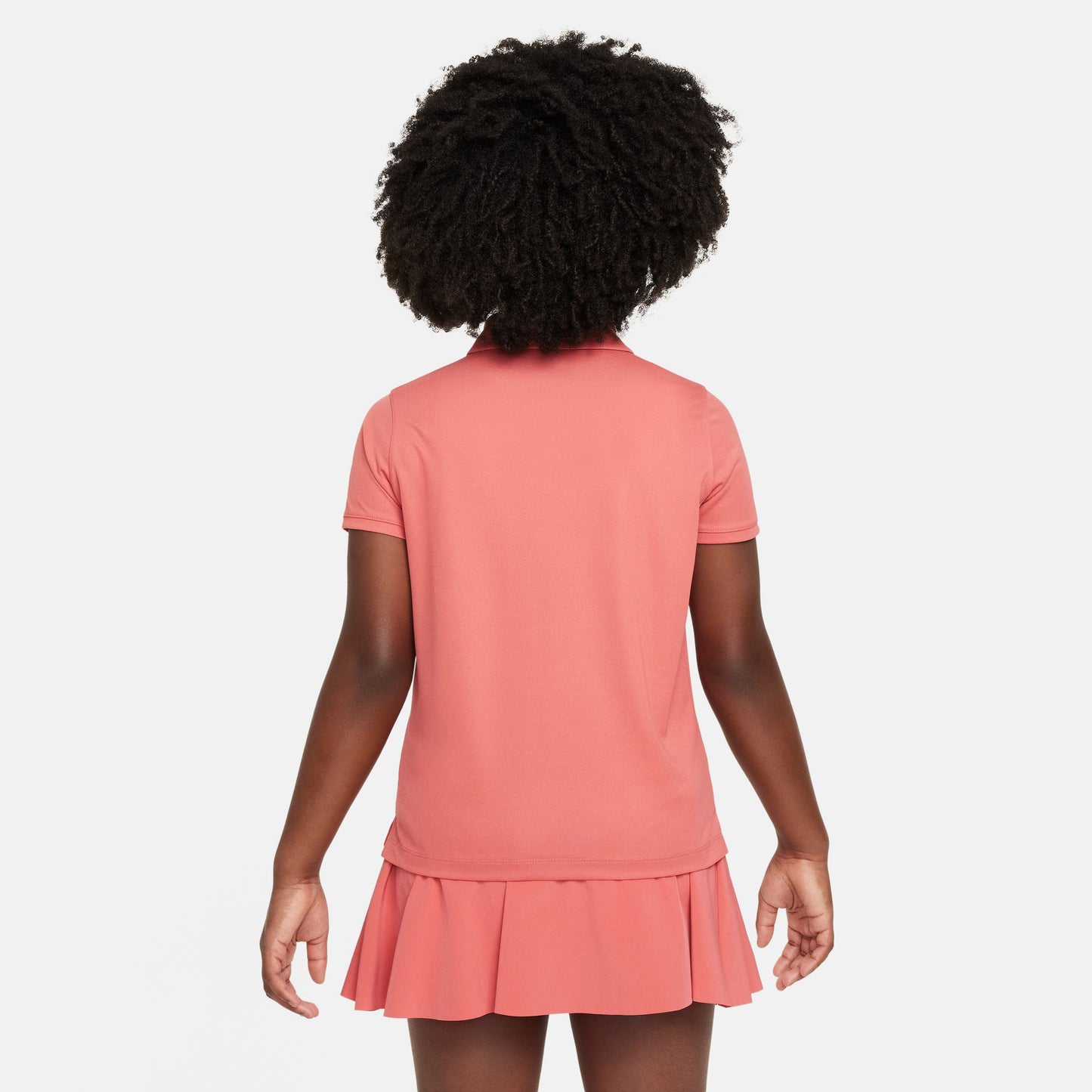 Nike Girl's Dri-FIT Victory Short Sleeve Solid Polo